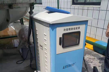 客戶使用除垢機(jī)現(xiàn)場